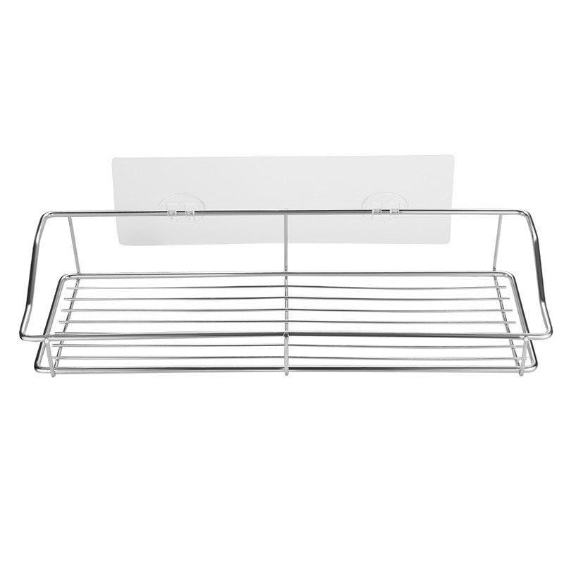 No-Drill Stainless Steel Wall Rack